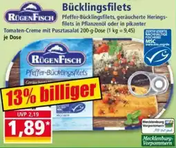 Norma RUGENFISCH Bücklingsfilets Angebot