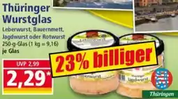 Norma Thüringer Wurstglas Angebot