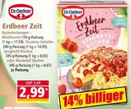 Norma Dr. Oetker Erdbeer Zeit Angebot