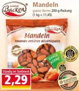 Norma Backen Mandeln Angebot