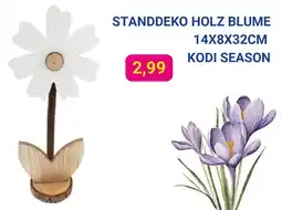 KODi Standdeko holz blume kodi season Angebot