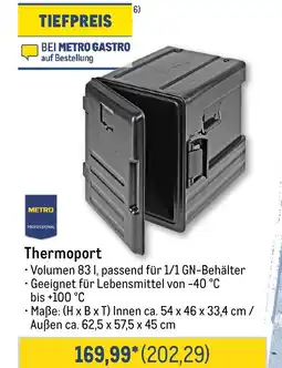 METRO METRO PROFESSIONAL Thermoport Angebot