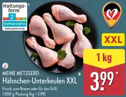 Aldi Nord MEINE METZGEREI Hähnchen-Unterkeulen XXL Angebot