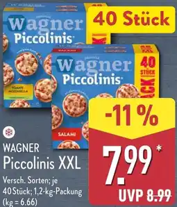 Aldi Nord WAGNER Piccolinis XXL Angebot