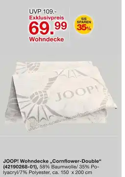 Möbelzentrum Pforzheim Joop! wohndecke „cornflower-double“ Angebot