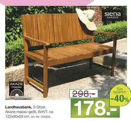 Möbel Inhofer Siena garden landhausbank, 2-sitzer Angebot