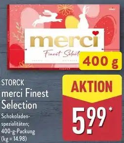 Aldi Nord STORCK merci Finest Selection Angebot