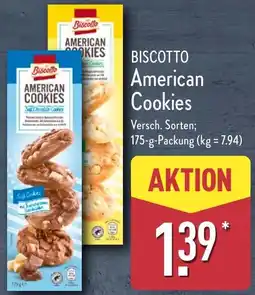 Aldi Nord BISCOTTO American Cookies Angebot