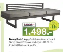 Möbel Inhofer Dining bank/liege Angebot