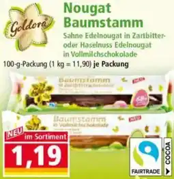 Norma Goldora Nougat Baumstamm Angebot