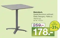 Möbel Inhofer Bistrotisch Angebot