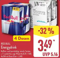 Aldi Nord RED BULL Energydrink Angebot