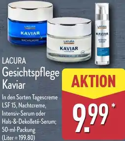 Aldi Nord LACURA Gesichtspflege Kaviar Angebot