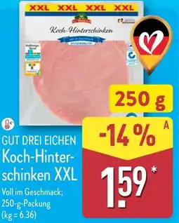 Aldi Nord GUT DREI EICHEN Koch-Hinterschinken XXL Angebot