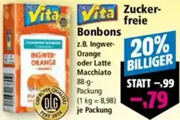 Norma Vita Zuckerfreie Bonbons Angebot