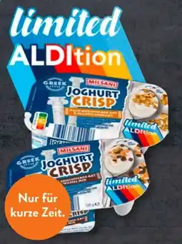 Aldi Süd Milsani Joghurt-Crisp Limited ALDItion Angebot