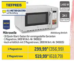 METRO METRO PROFESSIONAL Mikrowelle Angebot