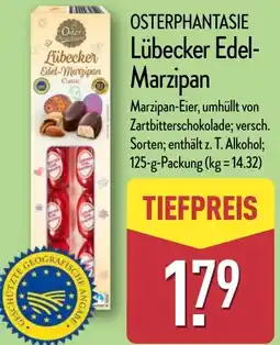 Aldi Nord OSTERPHANTASIE Lübecker Edel Marzipan Angebot