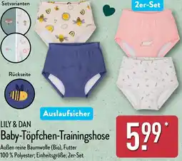 Aldi Nord LILY & DAN Baby-Töpfchen-Trainingshose Angebot