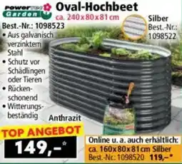 Norma Powertec Garden Oval-Hochbeet Angebot