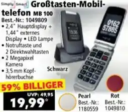 Norma Groẞtasten-Mobiltelefon MB 100 Angebot