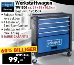 Norma Scheppach Werkstattwagen TW1300 Angebot