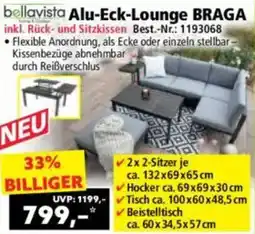 Norma bellavista Alu-Eck-Lounge BRAGA Angebot