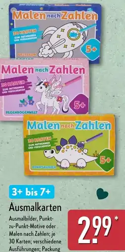 Aldi Nord Ausmalkarten Angebot