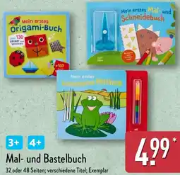 Aldi Nord Mal- und Bastelbuch Angebot