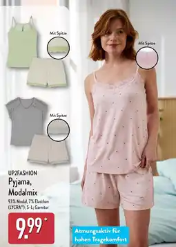 Aldi Nord UP2FASHION Pyjama, Modalmix Angebot