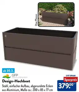 Aldi Nord GFP Design-Hochbeet Angebot