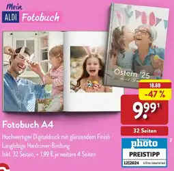 Aldi Nord Fotobuch A4 Angebot