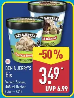 Aldi Nord BEN & JERRY'S Eis Angebot