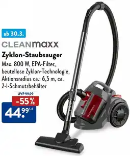 Aldi Nord CLEANMaxx Zyklon-Staubsauger Angebot