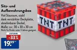 Aldi Nord Sitz- und Aufbewahrungsbox Angebot