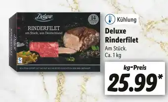 Lidl Deluxe rinderfilet Angebot