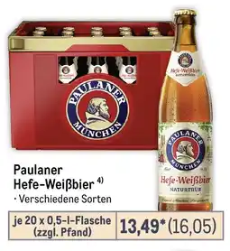 METRO Paulaner Hefe-Weißbier Angebot