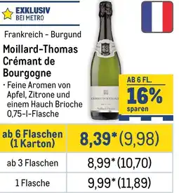 METRO Moillard-Thomas Crémant de Bourgogne Angebot