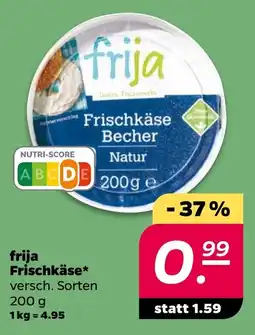 NETTO frija Frischkäse Angebot