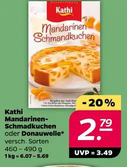 NETTO Kathi Mandarinen Schmandkuchen oder Donauwelle Angebot