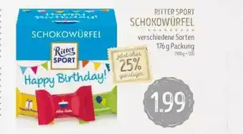 Edeka Struve Ritter Sport Schokowürfel Angebot