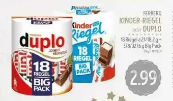 Edeka Struve Ferrero Kinder-riegel Oder Duplo Angebot