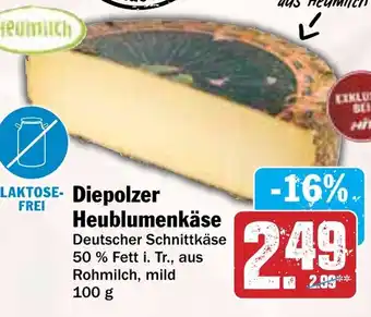 HIT Diepolzer Heublumenkäse Angebot