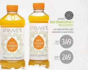 Edeka Struve Struves 100% Orangensaft Angebot