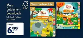 Aldi Nord Fsc Mein Entdecker-soundbuch Angebot