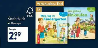 Aldi Nord Fsc Kinderbuch Angebot