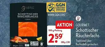 Aldi Nord Gourmet Schottischer Räucherlachs Angebot