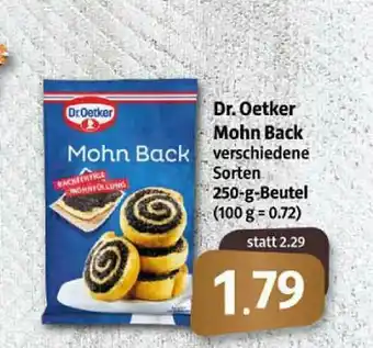 Markant Markt Dr Oetker Mohn Bac Angebot