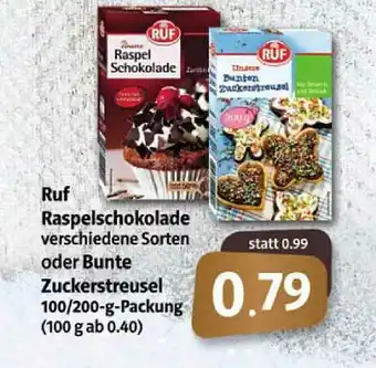 Markant Markt Ruf Raspelschokolade Oder Bunte Zuckerstreusel Angebot