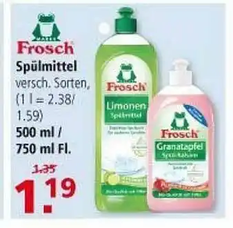 Multi Markt Frosch Spülmittel Angebot